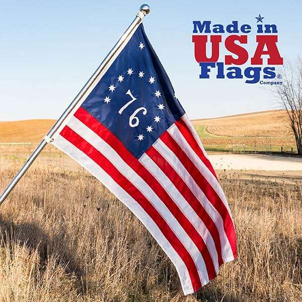 Bennington 3x5 Flag Made in USA - All Weather SolarMax Nylon 1776 American Flag with Sewn Stripes & Embroidered Stars - FMAA Certified, US Made - Image 8