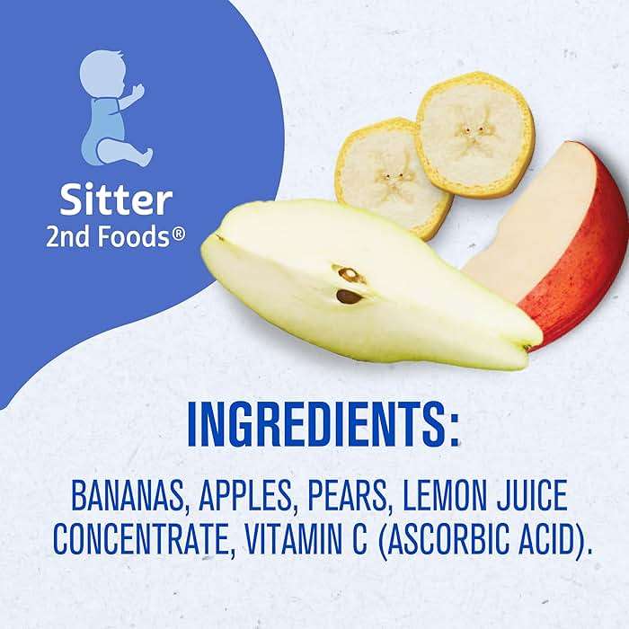 Gerber 2nd Foods Bananas with Apples & Pears, 4 Ounce Tubs, 2 Count (Pack of 8) - Image 3