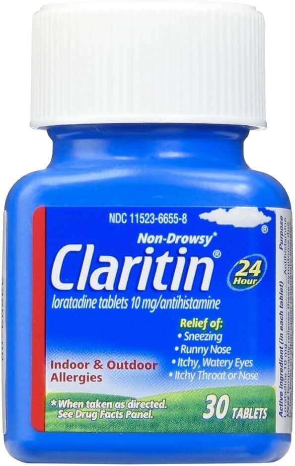 Claritin, Non-drowsy, Indoor & Outdoor Allergies, Antihistamine - 30 Tablets. - Image 2
