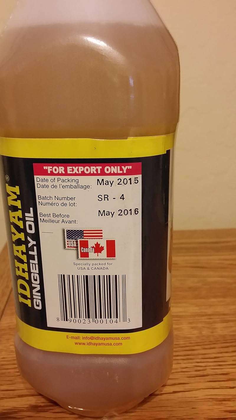 Idhayam Gingelly/Sesame Oil 1 Litre - Image 4
