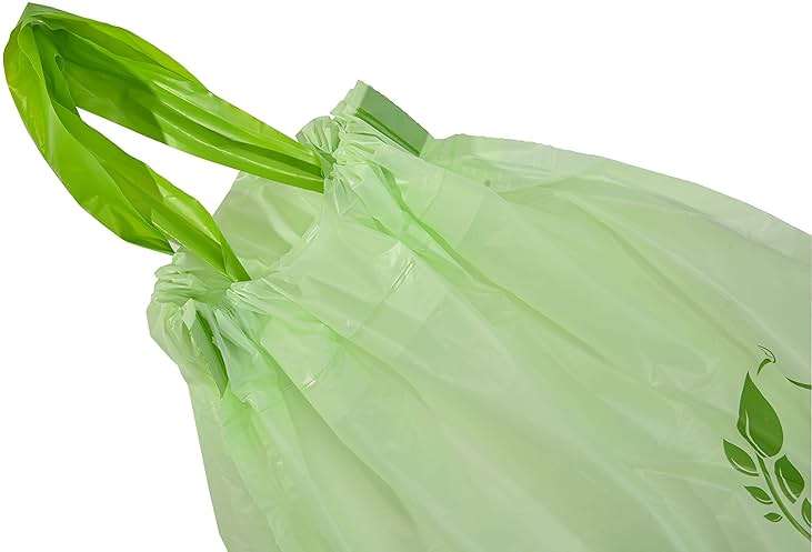 UNNI Compostable Drawstring Bags, 13 Gallon, 49.2 Liter, 30 Count, Heavy Duty 1 Mil, Tall Kitchen Food Scrap Waste Bags, ASTM D6400, US BPI, CMA & Europe OK compost Certified, San Francisco - Image 6