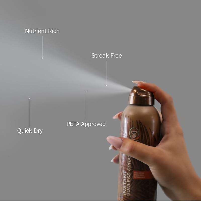 Australian Gold Instant Sunless Tanning Spray, 6 Ounce| Rich Bronze Color with Fade Defy Technology | Energizes & Softens Skin | New Packaging Same Great Formula - Image 3