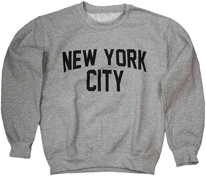 New York City Sweatshirt Screenprinted Adult NYC Lennon Shirt - Image 1
