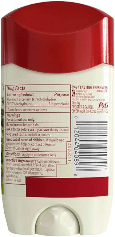Old Spice Dry Feel Antiperspirant Deodorant for Men, 24/7 Freshness, 24/7 Sweat & Odor Protection, Gentle on Skin with Skin Conditioners, Timber with Sandalwood + Cypress Scent, 2.6 oz - Image 9