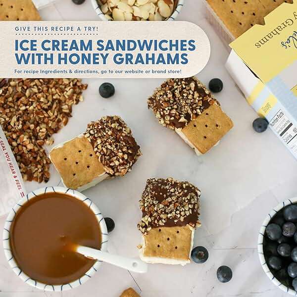 Pamela's Traditional Honey Grahams, Gluten Free, 7.5 Ounces (Pack Of 6) - Image 5