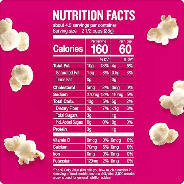 Angie's BOOMCHICKAPOP White Cheddar Popcorn, 4.5 oz. - Image 2