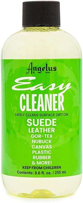 Angelus Easy Cleaner, Premium Shoe Cleaner, Safe For Sneakers, Leather, Suede, Canvas, and More – Removes Dirt and Stains | Made In USA - 8.6 fl oz - Image 1