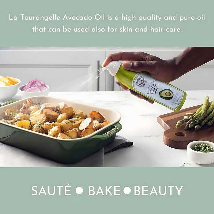 La Tourangelle, Avocado Oil Spray, Handcrafted from Premium Avocados, High Smoke Point Refined Oil Great for High Heat Cooking, Frying, Spray Cooking and Grilling, 5 Fl Oz - Image 6