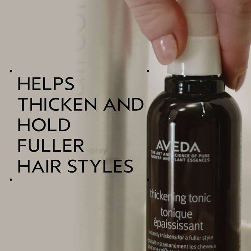 Aveda Thickening Tonic | Instantly Thickens Hair | Spray for Thin and Fine Hair | with Wheat, Corn, and Certified Organic Amla | 96% Naturally Derived* - Image 2