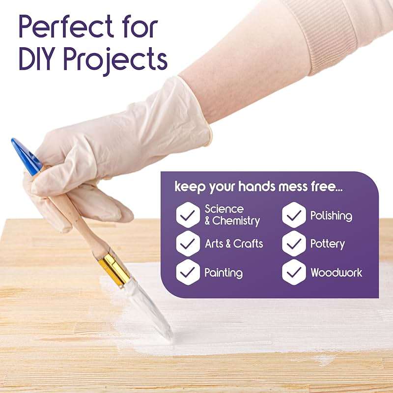 Inspire Stretch Vinyl Exam Gloves | THE ORIGINAL Quality Disposable Latex Free Medical Glove Cleaning Cooking Food Service Labs Healthcare and Household, Medium 1000 Count - Image 6