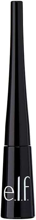 e.l.f. Liquid Eyeliner, High-pigment Liquid Eyeliner With Extra-Fine Brush Tip, Easy Glide Smudge-proof Formula, Jet Black - Image 2