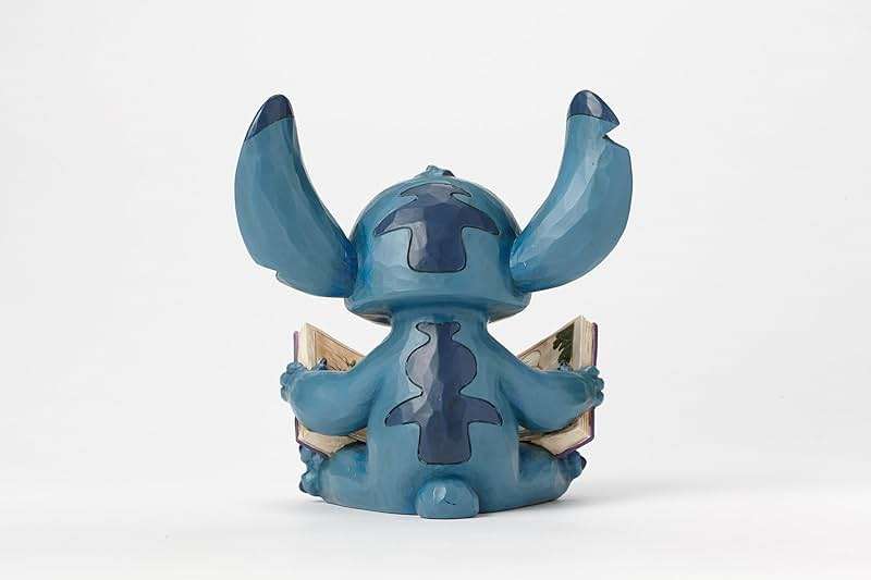 Enesco Disney Traditions by Jim Shore Lilo and Stitch Ugly Duckling Book Figurine, 5.75 Inch, Multicolor - Image 4