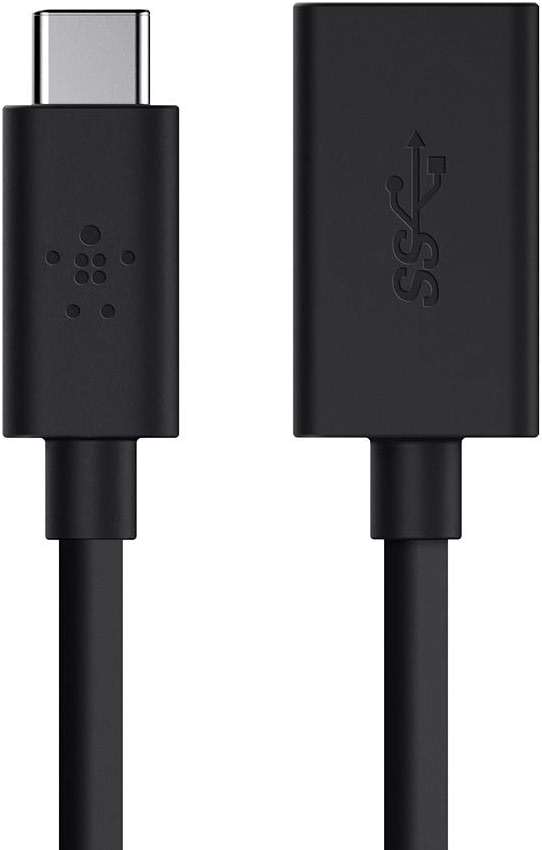 Belkin F2CU036btBLK USB-IF Certified 3.0 USB Type C (USB-C) to USB A Adapter, Compatible with USB-C Devices Including New MacBook and ChromeBook Pixel - Image 8