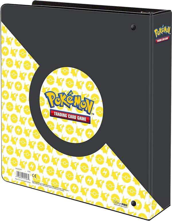 Ultra Pro Pokemon Pikachu 2'' 3-Ring Binder - Image 2