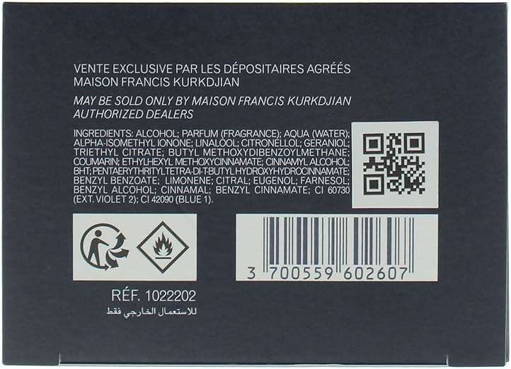 Maison Francis Kurkdjian Oud Satin Mood Eau De Parfum Spray, Vanilla Scented Amber Accord, 2.4 Fl Oz - Image 3