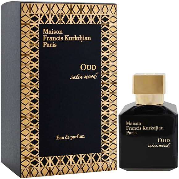 Maison Francis Kurkdjian Oud Satin Mood Eau De Parfum Spray, Vanilla Scented Amber Accord, 2.4 Fl Oz - Image 5