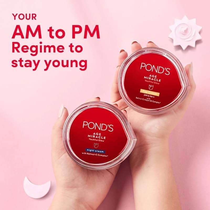 Pond's Age Miracle Cell Regen Deep Action Night Cream Anti Aging Wrinkle Net wt. 50 ml. - Image 7