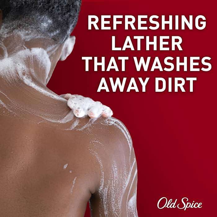 Old Spice Refreshing Body Wash for Men, 3X Defense, 24/7 Shower Fresh with Long Lasting Scent, Travel Size, Red Collection, Swagger with Cedarwood Scent, 3 oz - Image 5