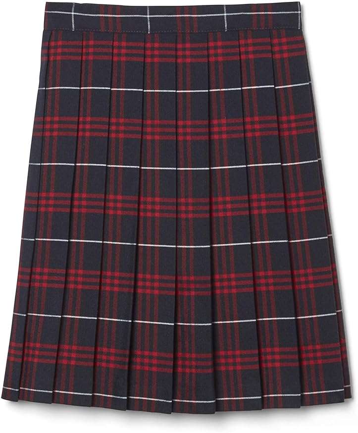 French Toast Girls' Plaid Pleated Skirt - Image 1