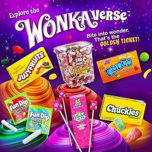 Wonka Pixy Stix, Sour Straws , Grape, Maui Punch, Cherry, and Orange, Sweet and Tart Candy Powder, 85 ct , 35.7 Ounce - Image 5