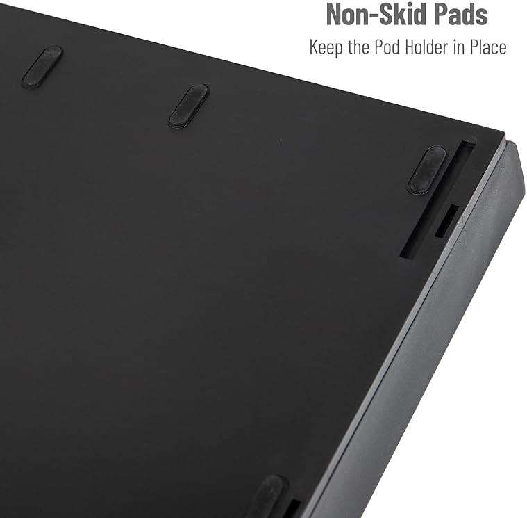 Mind Reader Single Serve Coffee Pod Drawer, 30 Pod Capacity, Countertop Organizer, 10.5"L x 12.75"W x 2.5"H, Black - Image 4