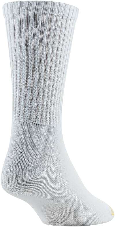 GOLDTOE Men's Cotton Blend Athletic Crew Socks, 6-pairs - Image 4