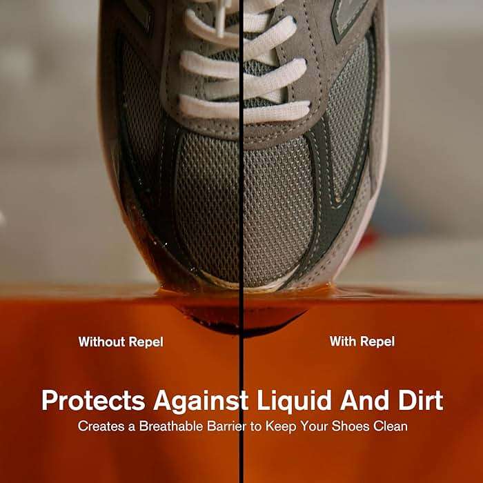 Jason Markk Shoe & Sneaker Protector Repel Spray, Water & Stain Repellent for Shoe and Sneaker Care, Non-Aerosol Footwear Protector Spray, Safe for Leather, Suede, Nubuck, Cotton, Knits, 5.4oz - Image 3