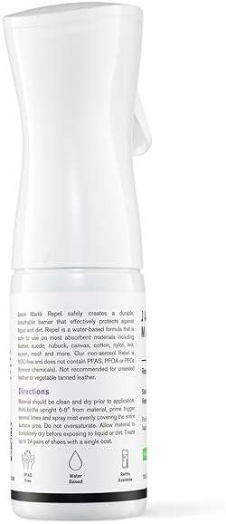 Jason Markk Shoe & Sneaker Protector Repel Spray, Water & Stain Repellent for Shoe and Sneaker Care, Non-Aerosol Footwear Protector Spray, Safe for Leather, Suede, Nubuck, Cotton, Knits, 5.4oz - Image 7