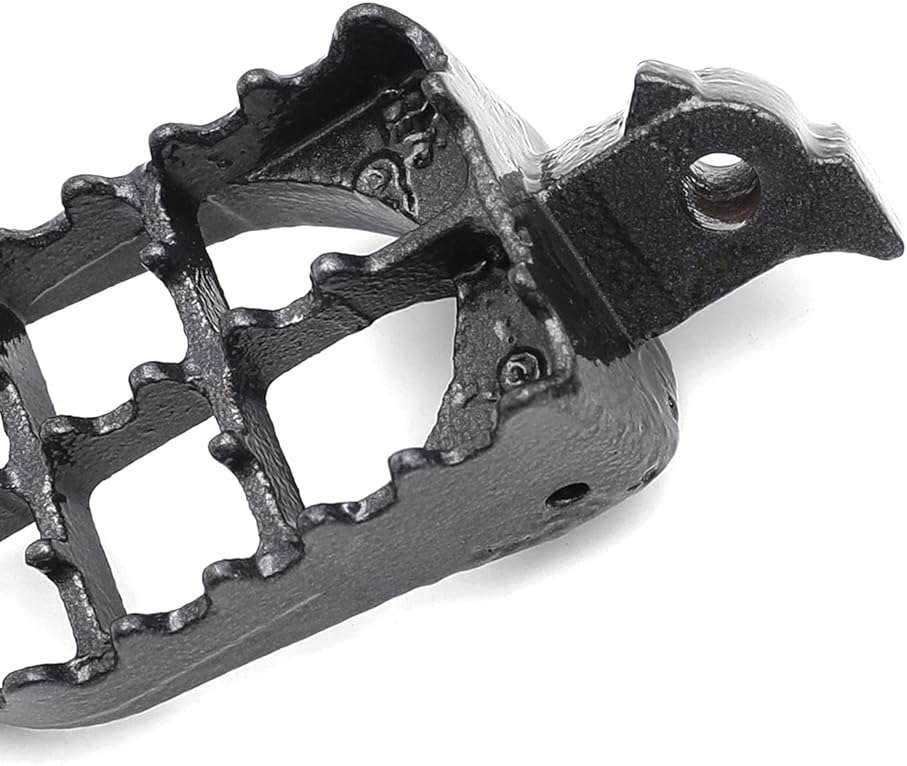 HTTMT MT216-008- Motorcycle Gunmetal Black Foot Pegs Compatible with CRF100F 50F 70F 80F 150R XR100R 50R 70R 80R Kawasaki KLR650 - Image 3