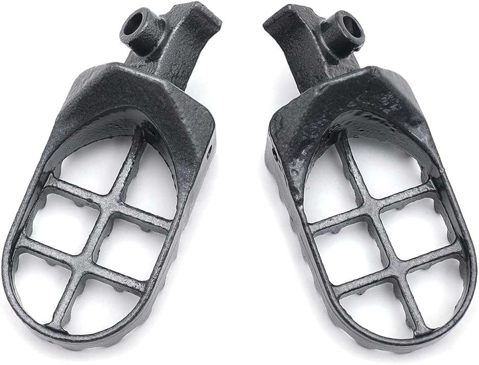 HTTMT MT216-008- Motorcycle Gunmetal Black Foot Pegs Compatible with CRF100F 50F 70F 80F 150R XR100R 50R 70R 80R Kawasaki KLR650 - Image 6