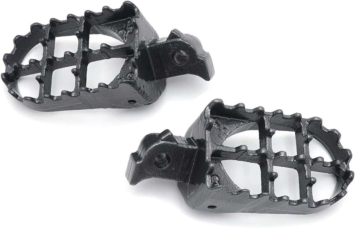 HTTMT MT216-008- Motorcycle Gunmetal Black Foot Pegs Compatible with CRF100F 50F 70F 80F 150R XR100R 50R 70R 80R Kawasaki KLR650 - Image 8