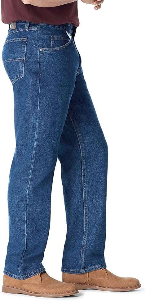 Wrangler Authentics Men's Classic 5-Pocket Relaxed Fit Cotton Jean - Image 2