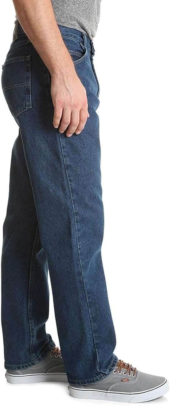 Wrangler Authentics Men's Classic 5-Pocket Relaxed Fit Cotton Jean - Image 4