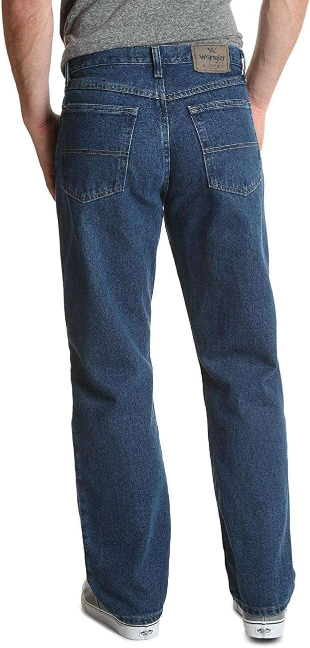 Wrangler Authentics Men's Classic 5-Pocket Relaxed Fit Cotton Jean - Image 5