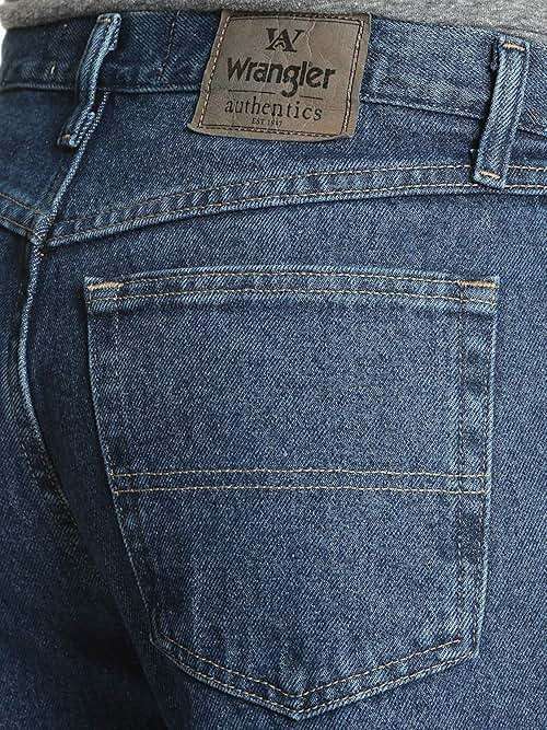Wrangler Authentics Men's Classic 5-Pocket Relaxed Fit Cotton Jean - Image 6