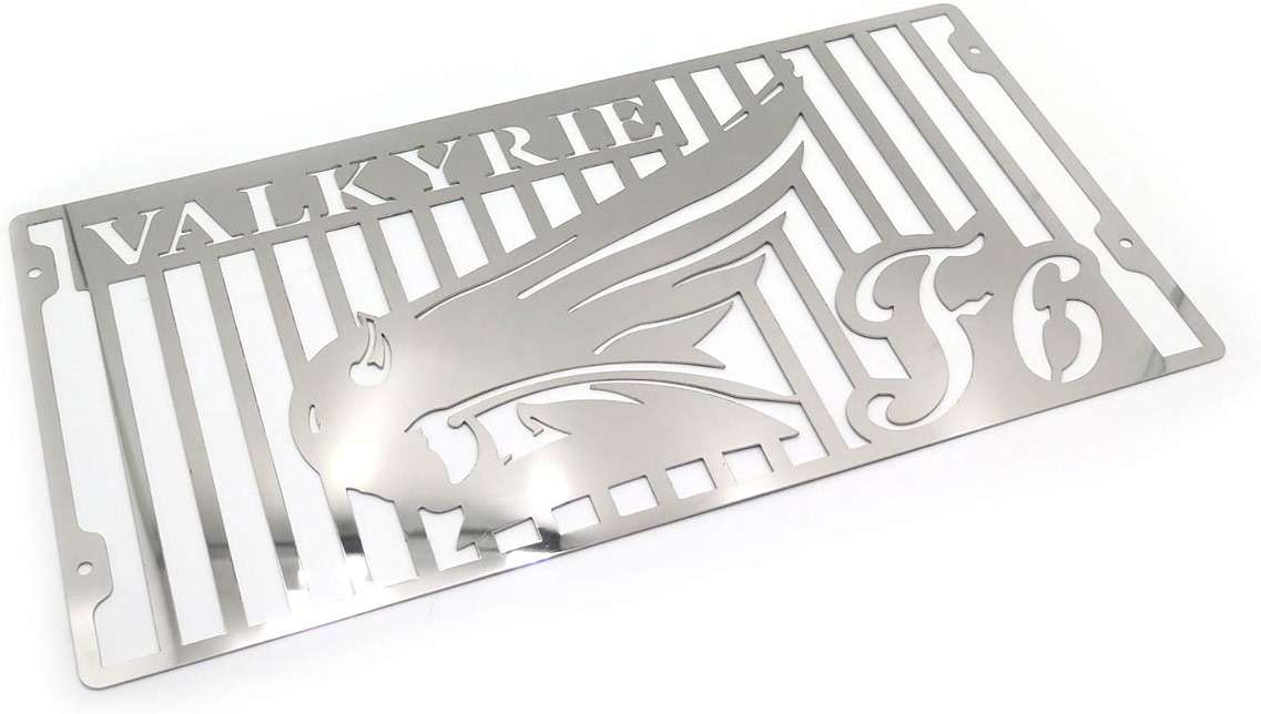 HTTMT MT298-01 Stainless Radiator Grille Guard Cover Protector Compatible with Valkyrie GL1500 chrome - Image 4