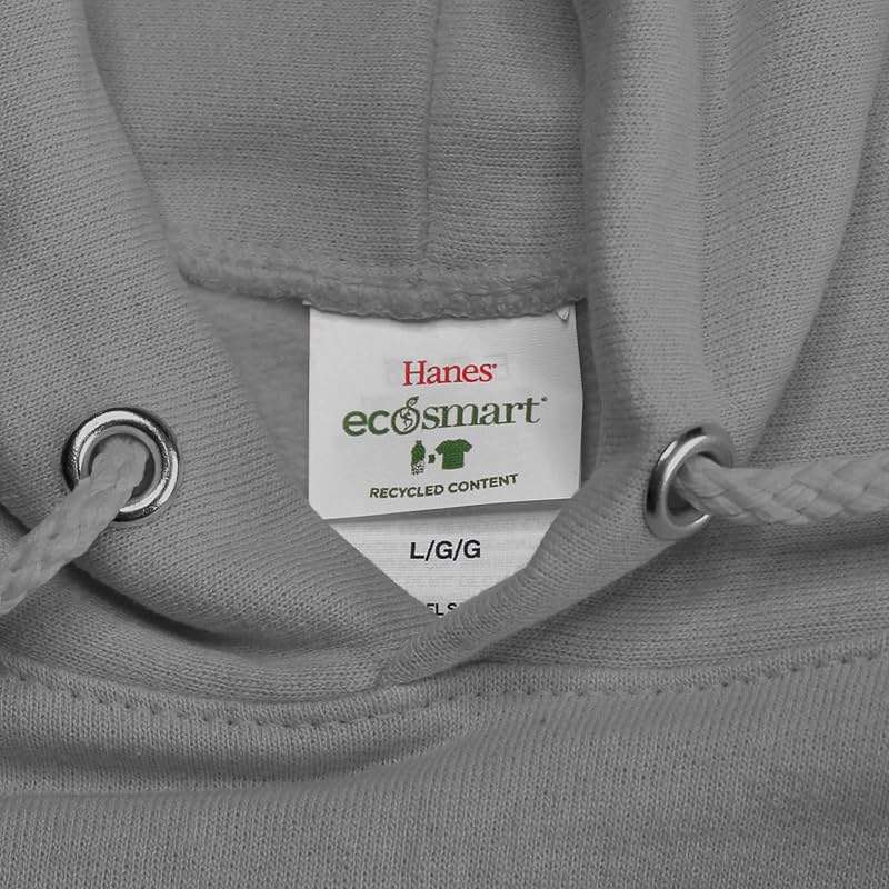 Hanes Boys' EcoSmart Sweatshirt, Cotton Crewneck Pullover, Kids' Fleece Sweatshirt - Image 4