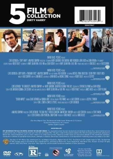 5 Film Collection Dirty Harry (DVD) - Image 3