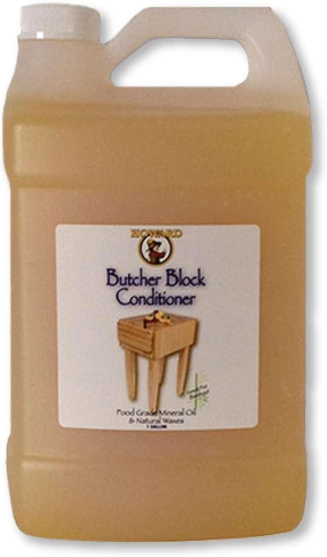 Howard Butcher Block Condtioner, Enriched with Orange Oils, Food Grade with Vitamin E Butcher Block Oil & Conditioner, Cutting Board Oil, Mineral Oil for Cutting Boards 1 Gallon Size - Image 1