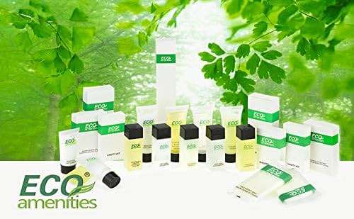 ECO amenities Travel Shampoo Tubes - Hotel Shampoo Supply - TSA-Approved Travel Essentials - 1 fl oz, Pack of 200, Clear Flip-Cap Tubes, Green Fragrance - Image 7