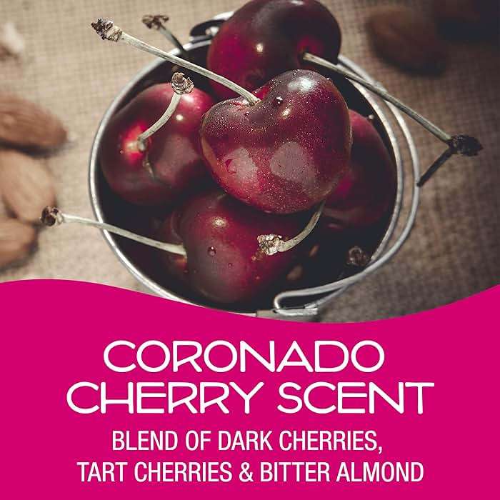 Can Air Freshener and Odor Neutralizer by California Scents, Set of 12 Spillproof Cans for Home and Car, Coronado Cherry, 1.5 Oz Each - Image 2