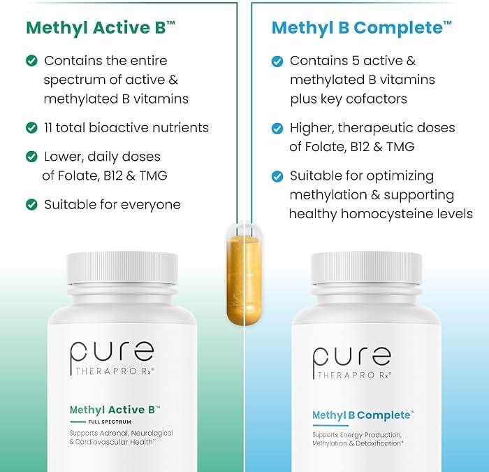 Methylated B Complex Vitamins, Made in USA, 4 Month Supply, Methyl B Complete Quatrefolic 5-MTHF Folate, B12 Methylcobalamin, TMG Trimethylglycine, Methylfolate, Pharm Grade, 120 Count - Image 5
