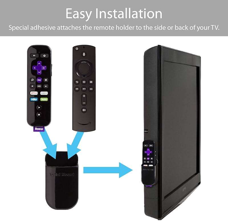 TotalMount Remote Holder for Roku and Fire TV Remotes - Image 3