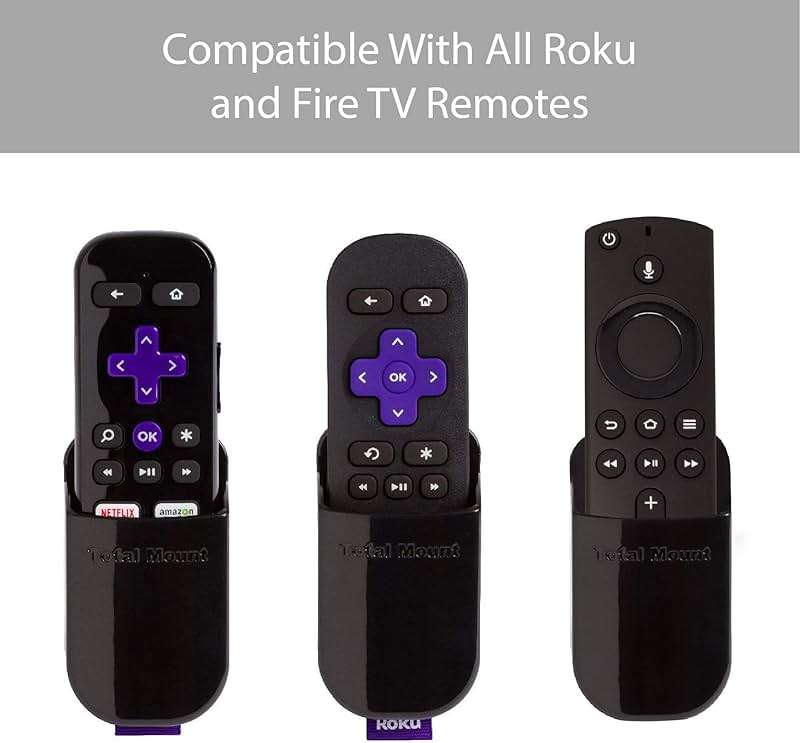 TotalMount Remote Holder for Roku and Fire TV Remotes - Image 5
