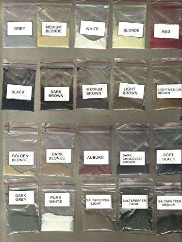 Hair Building Fibers - White Refill Pack (50g) for Grey Root Concealment and Thinning Hair Coverage by Finally Hair - Image 5
