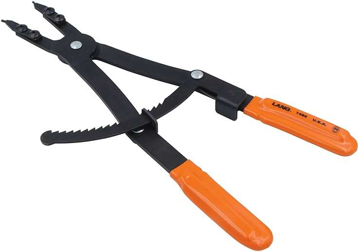 Lang Tools 1486 Heavy Duty External Retaining Ring Pliers - Image 2