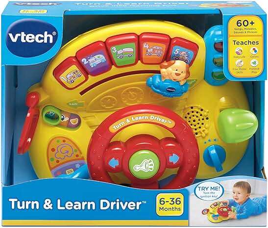 VTech Turn and Learn Driver, Yellow - Image 4