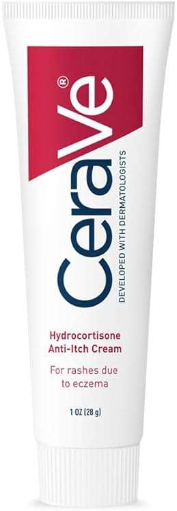 CeraVe 1% Hydrocortisone Anti-Itch Cream, Fragrance-Free Relief for Eczema-Prone & Dry Skin, 1 Ounce - Image 10