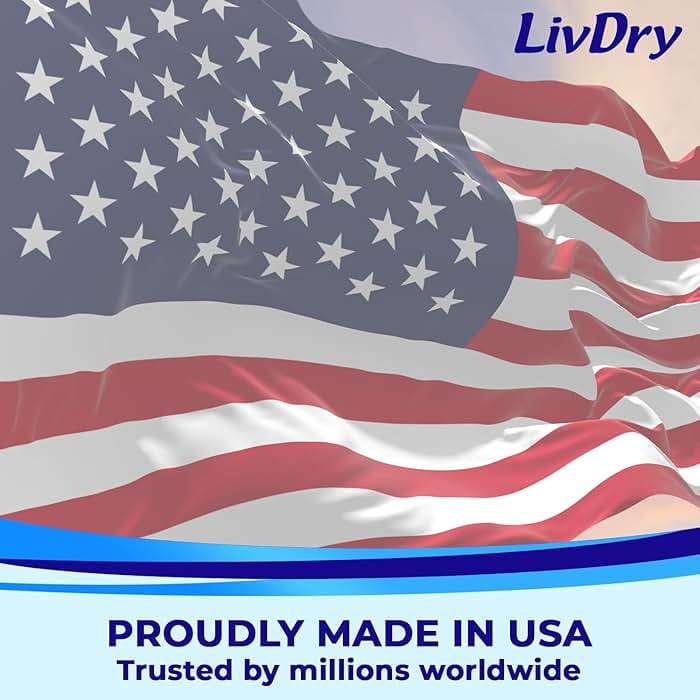 LivDry Adult Incontinence Underwear, Extra Absorbency Adult Diapers, Leak Protection, Large, 18-Pack - Image 7