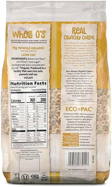 Natures Path, Cereal Whole OS ECO pack Organic, 26.4 Ounce - Image 2